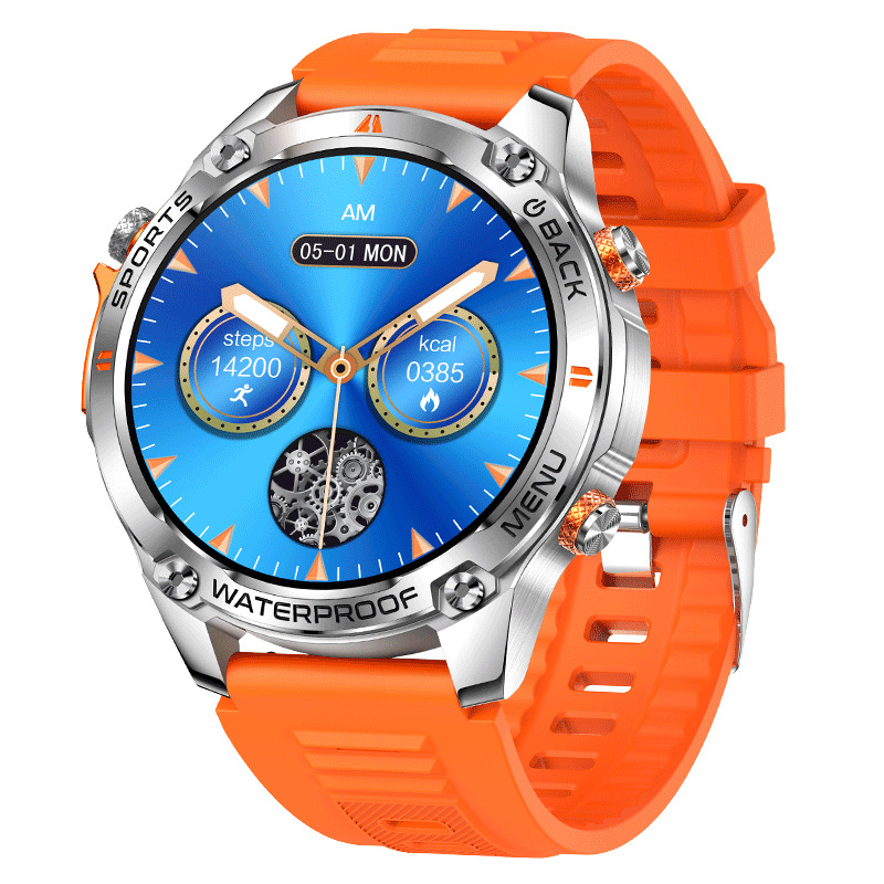 Uus GPS-nutikell kahe ribaga 50 m veekindel välistingimustes kasutatav vastupidav spordikell kõrgusemõõtja baromeeter kompass