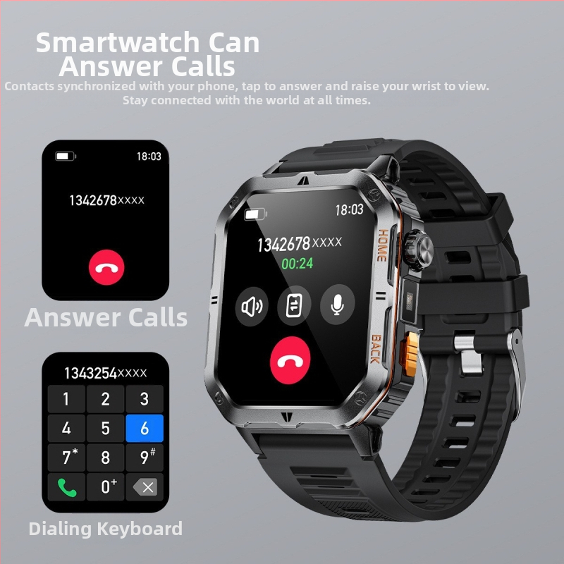 Nové inteligentné hodinky Qs39, vonkajšie, ultra dlhá výdrž batérie, Bluetooth hovory, monitorovanie srdcovej frekvencie, športové inteligentné hodinky