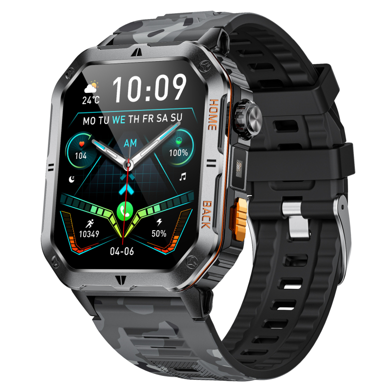 Határokon átnyúló új Qs39 okosóra kültéri, ultrahosszú akkumulátor-üzemidővel, Bluetooth-os hívásokkal, pulzusmérővel, sport okosóra