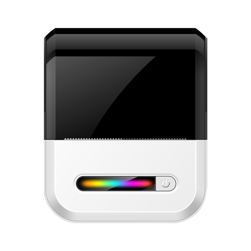 Νέο διασυνοριακό αυτοκόλλητο μικρό φορητό ασύρματο θερμικό εκτυπωτή Bluetooth με πτερύγια τσέπης παντελονιών μίνι μηχανή ετικετών U1