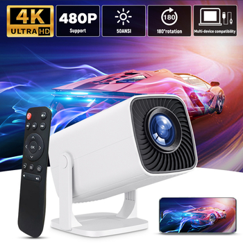 Директна доставка от фабрика за трансгранични експлозии, интелигентен проектор с висока разделителна способност за оръжейни цевни, спалня, стенен преносим проектор за дома