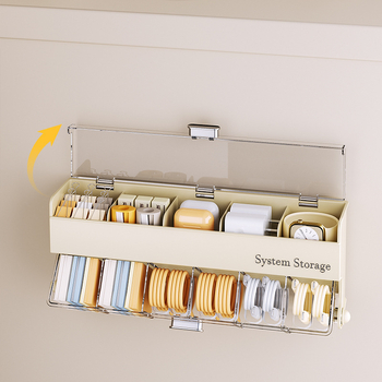 Πολυλειτουργικό κουτί αποθήκευσης τοίχου, ένα πράγμα, τρεις χρήσεις, εσώρουχα, κάλτσες, πλαϊνό συρτάρι ντουλάπας, οργανωτής εσωρούχων