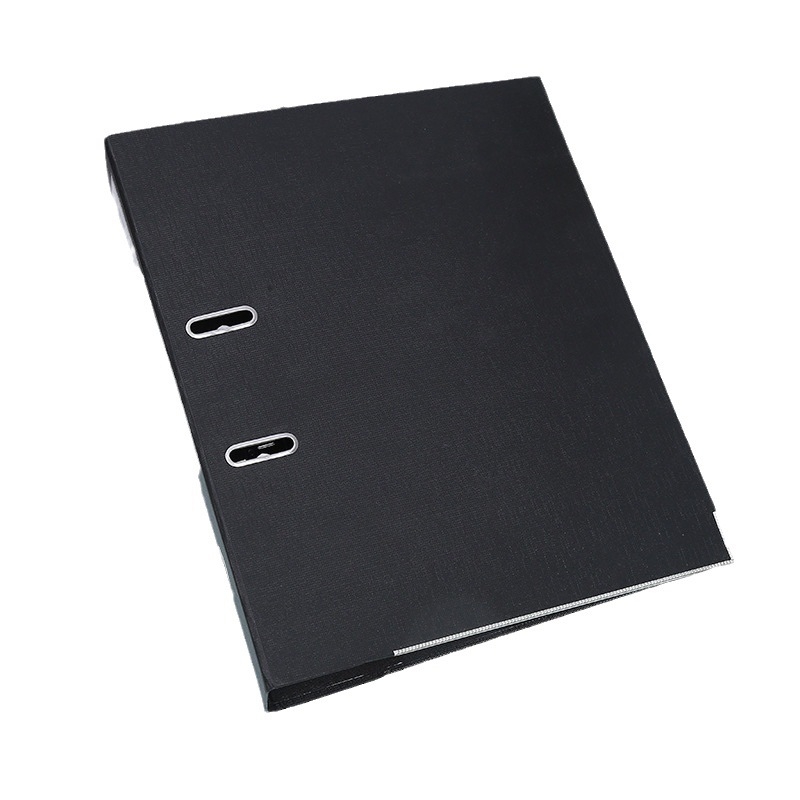 A4 ātrās darba saspraudes 2 caurumu D veida saspraudes mapei, cietai, sabiezinātai datu biroja piederumu A4 arhīva mapei