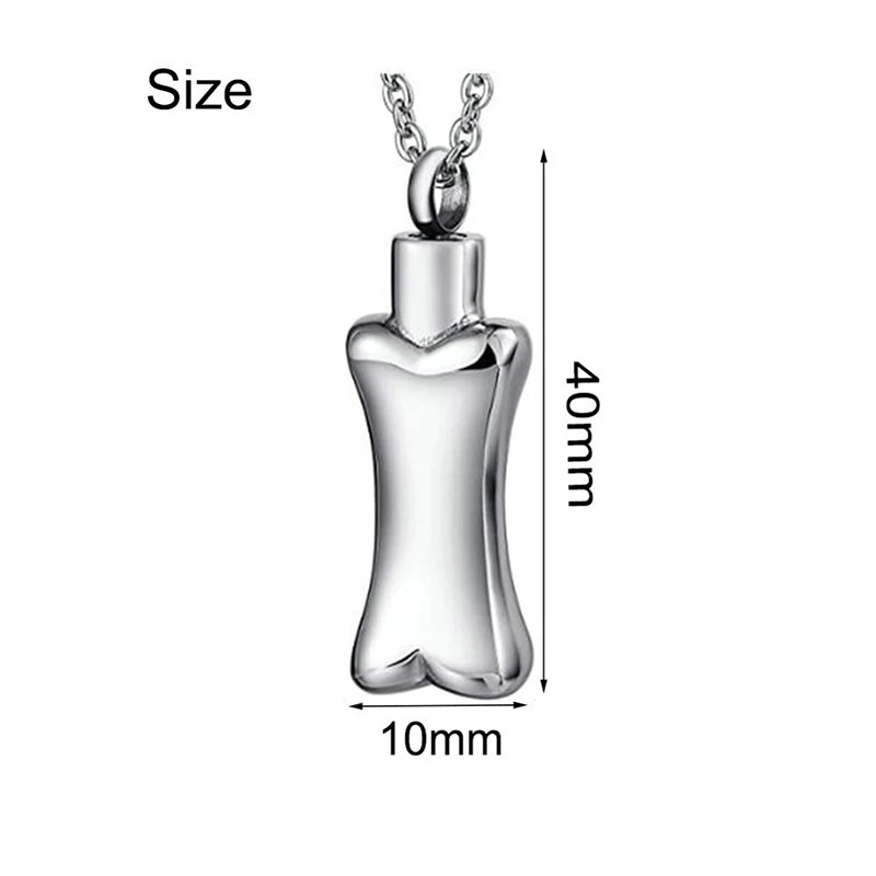 Amazoni uus mälestusmärgiga lemmikloomade sugulaste luukarvade graveerimine, luust titaanterasest Curn kaelakee matuseripats