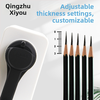 Qingzhu Xiyou σκίτσο σκίτσο ξύστρα ξύστρα ξύστρα χειρός τέχνη ακατέργαστος ξυλάνθρακας ξύστρα ξύστρα μολυβιών