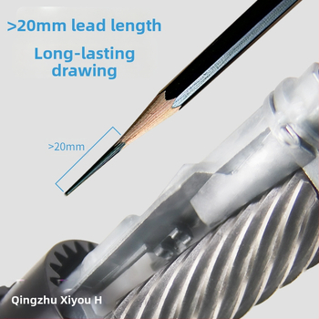 Qingzhu Xiyou σκίτσο σκίτσο ξύστρα ξύστρα ξύστρα χειρός τέχνη ακατέργαστος ξυλάνθρακας ξύστρα ξύστρα μολυβιών