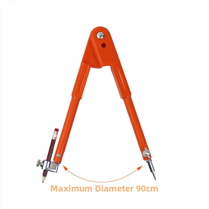 Puusepatöö kompass joonistusmõõdik metallist ümmargune plotter tööstuslik joonistaja suur joonistaja joonistus joonistusvahend