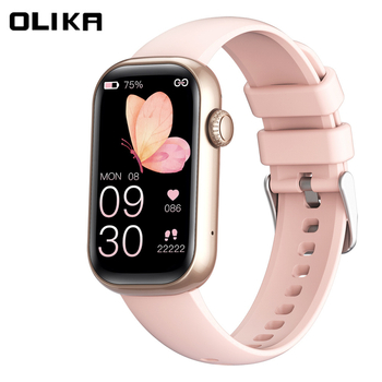 Új Bluetooth hívás okosóra valós idejű dinamikus pulzusmérő női egészség multifunkcionális sport okoskarkötő