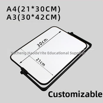 Μαγνητικός Μικρός Λευκός Πίνακας με Μαλακή Άκρη, Μαγνητική Βεντούζα, Παιδικός Επιτραπέζιος Πίνακας Γραφής, Διαγράψιμος, Σημειωματάριο Προσχολικής Ηλικίας, Μήνυμα Διπλής Όψης, Μικρός Μαύρος