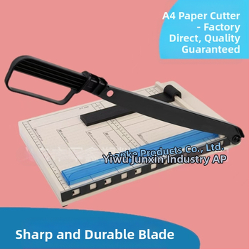 Noliktavā esošs A4 papīra griezējs, foto giljotīna, papīra apgriešanas ierīce, skolēnu kancelejas preču griezējs, skolas un biroja lietošanai