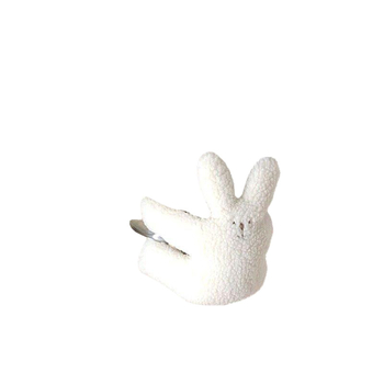 Korea karu-lamba sametist mugavusmänguasi lastele, näpistamisvastane käepidemega uksepeatus, beebitoa ukselingi kaunistus, ukse riputusriiul