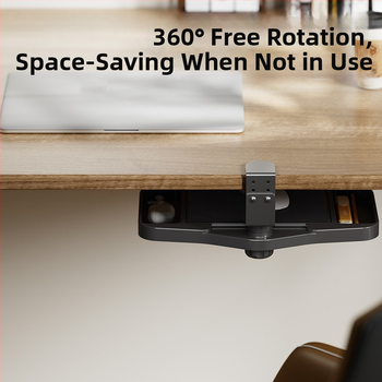 Ράφι αποθήκευσης ποντικιού υπολογιστή, βάση στήριξης βραχίονα, γραφείο υπολογιστή, πλακέτα στήριξης χεριών, μαξιλάρι ποντικιού καρπού, δημιουργικό περιστρεφόμενο στήριγμα αγκώνα