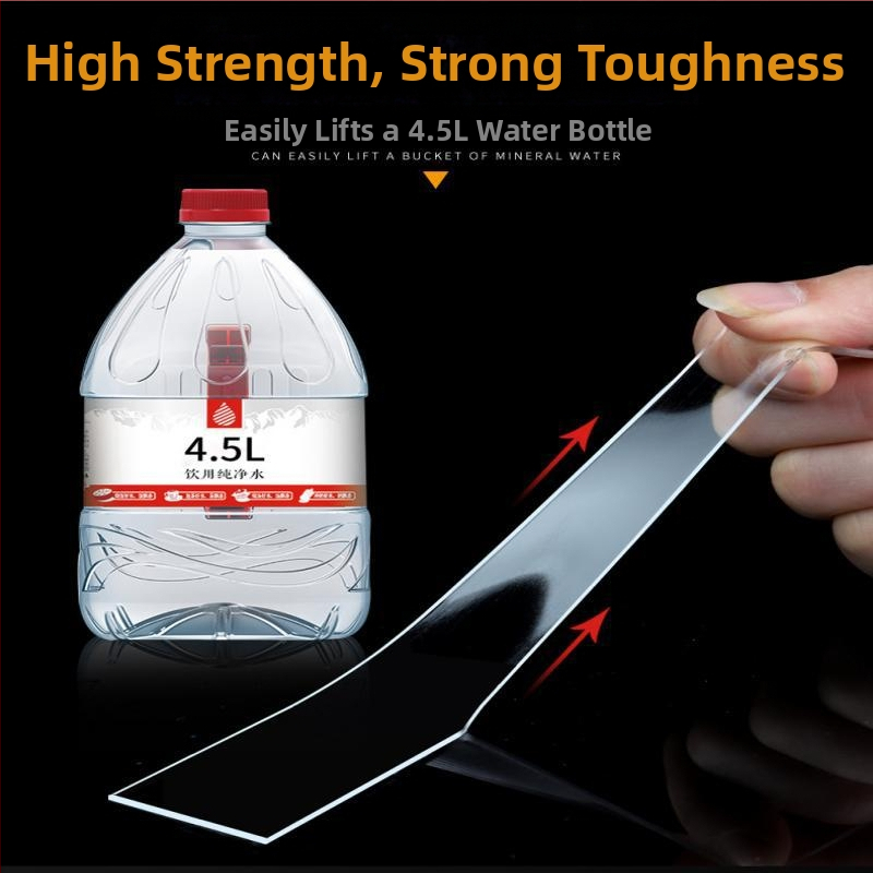 Aukštai temperatūrai atspari dvipusė lipni juosta, stipriai sukimbanti, plaunama, minkoma stebuklinga klija, atspari pelėsiui virtuvėje, nepaliekanti pėdsakų nanoklijai