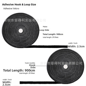 Feidley tehas laos Piiriülene Amazon Samas karbis iselõikuv isekleepuv takjapaelaga kõrge isekleepuv rõngaskonksuga teip