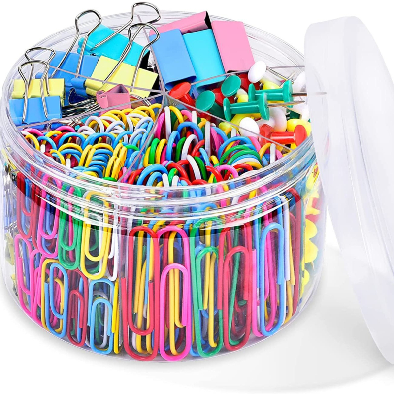 Clemă transfrontalieră cu coadă lungă de culoare, clemă neagră cu coadă de rândunică, clemă metalică pentru bilete, combinație de papetărie creativă pentru birou