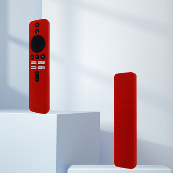 2023 m. „XiaoMi XiaoMi TV Box 4K“ antros kartos nuotolinio valdymo pulto silikoninis dėklas