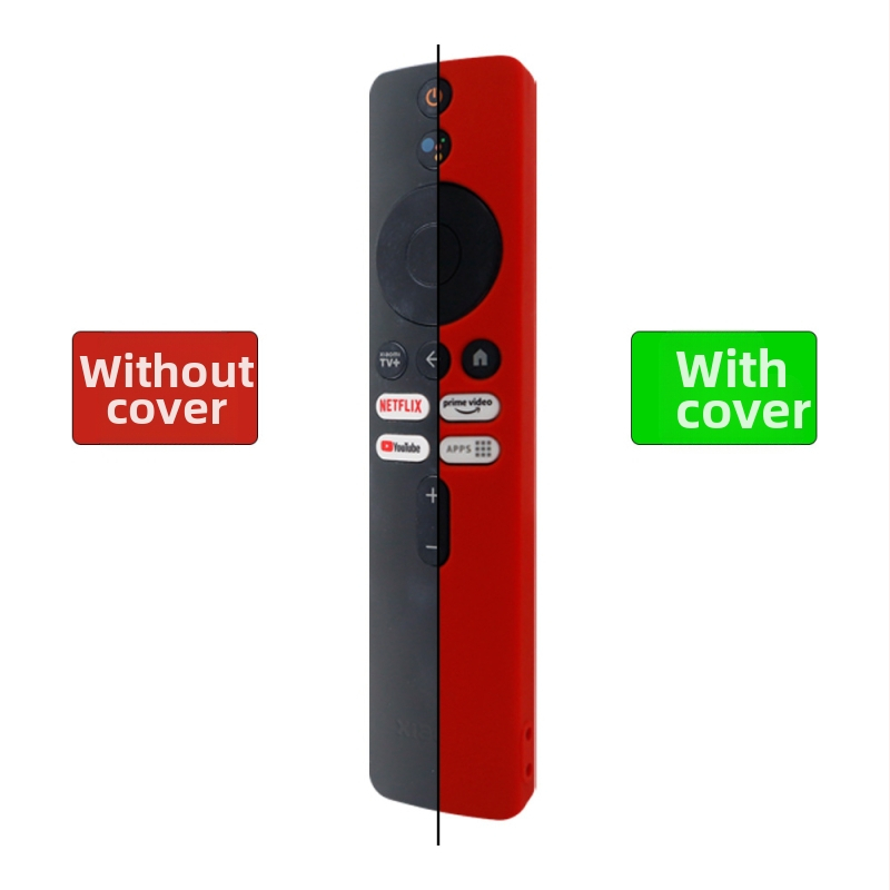 Силиконов калъф за дистанционно управление за XiaoMi XiaoMi TV Box 4K 2-ро поколение, 2023 г.