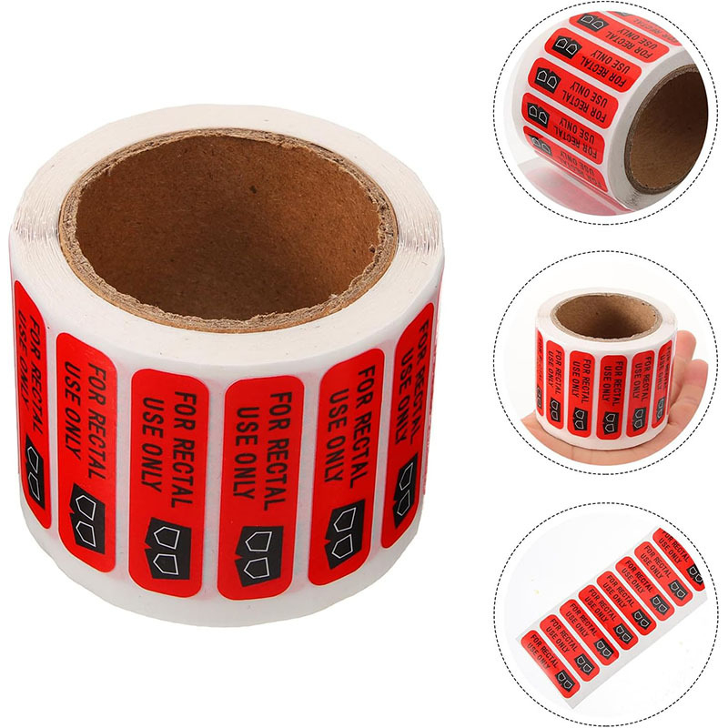 Amazoni enimmüüdud koht ainult rektaalseks kasutamiseks mõeldud etikettide jaoks Ainult rektaalseks kasutamiseks mõeldud veekindlad etiketid