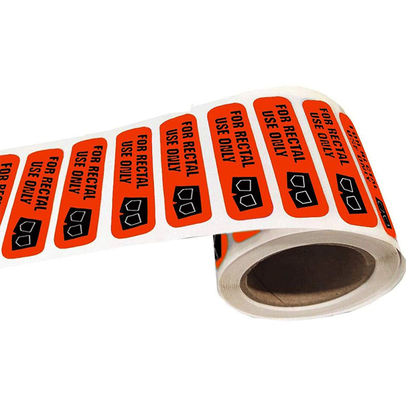 Amazoni enimmüüdud koht ainult rektaalseks kasutamiseks mõeldud etikettide jaoks Ainult rektaalseks kasutamiseks mõeldud veekindlad etiketid