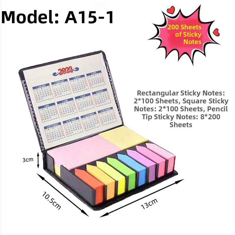 N-szeres öntapadós cetli öntapadós cetli Diákszavak otthoni jegyzet papír üzenet hűtőszekrény színes kézírás matricák 200 darab papír matrica