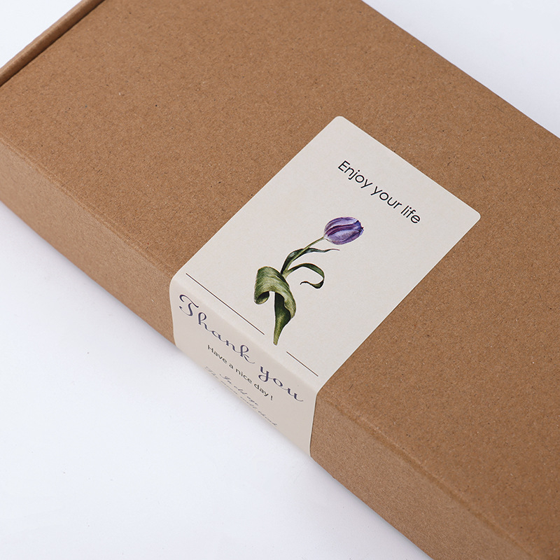 Köszönöm köszönöm repülő gép dobozzáró matrica dekoratív matrica virágtekercs matrica nagykereskedelem