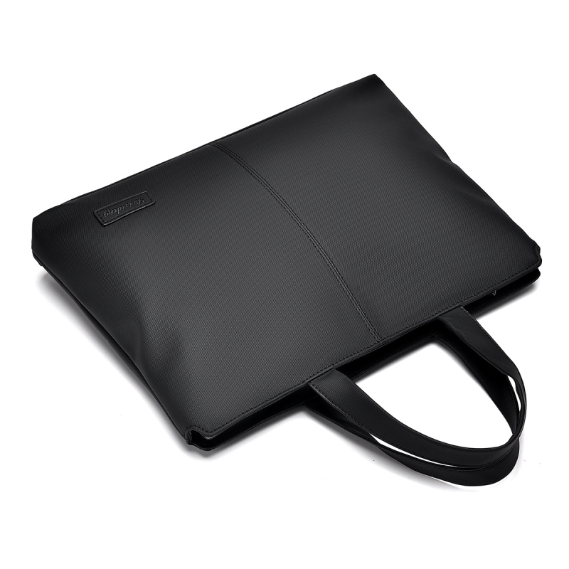 Nagykereskedelmi férfi üzleti alkalmi hordozható aktatáska, nagy kapacitású számítógéptáska, ajándékkonferencia, A4-es méretű kézi hordozó