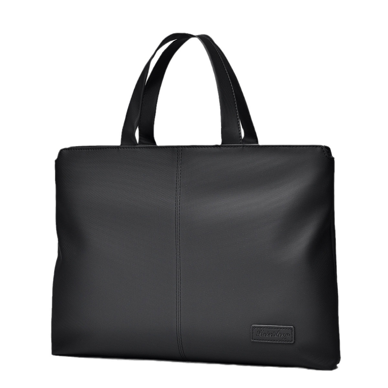 Nagykereskedelmi férfi üzleti alkalmi hordozható aktatáska, nagy kapacitású számítógéptáska, ajándékkonferencia, A4-es méretű kézi hordozó