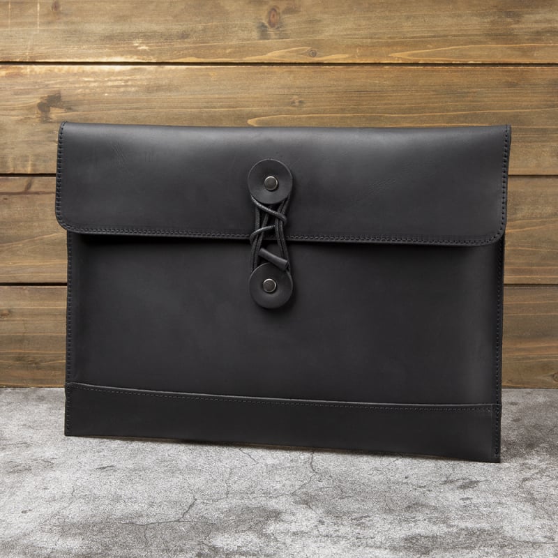 Nagykereskedelmi Crazy Horse bőr felső rétegű marhabőr valódi bőr dokumentumtáska 13 hüvelykes számítógéptáska üzleti férfi borítékos kuplung kézitáska