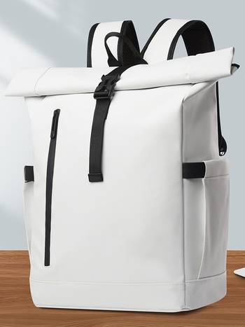 Σακίδιο πλάτης 2025 Νέα μόδα για άνδρες και γυναίκες, σακίδιο πλάτης μεγάλης χωρητικότητας από δερμάτινη μεμβράνη, ελαφριά σχολική τσάντα ταξιδιού