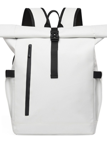 Σακίδιο πλάτης 2025 Νέα μόδα για άνδρες και γυναίκες, σακίδιο πλάτης μεγάλης χωρητικότητας από δερμάτινη μεμβράνη, ελαφριά σχολική τσάντα ταξιδιού