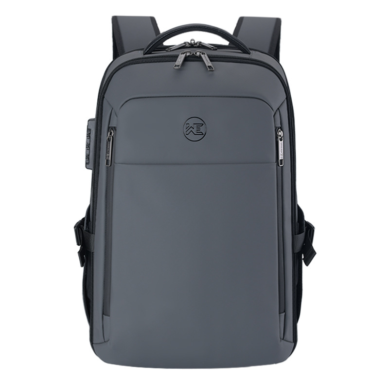 Rucsac de afaceri la modă pentru bărbați, cu parolă, impermeabil, cu blocare, capacitate mare, pentru călătorii de afaceri, multifuncțional, antifurt, geantă de calculator