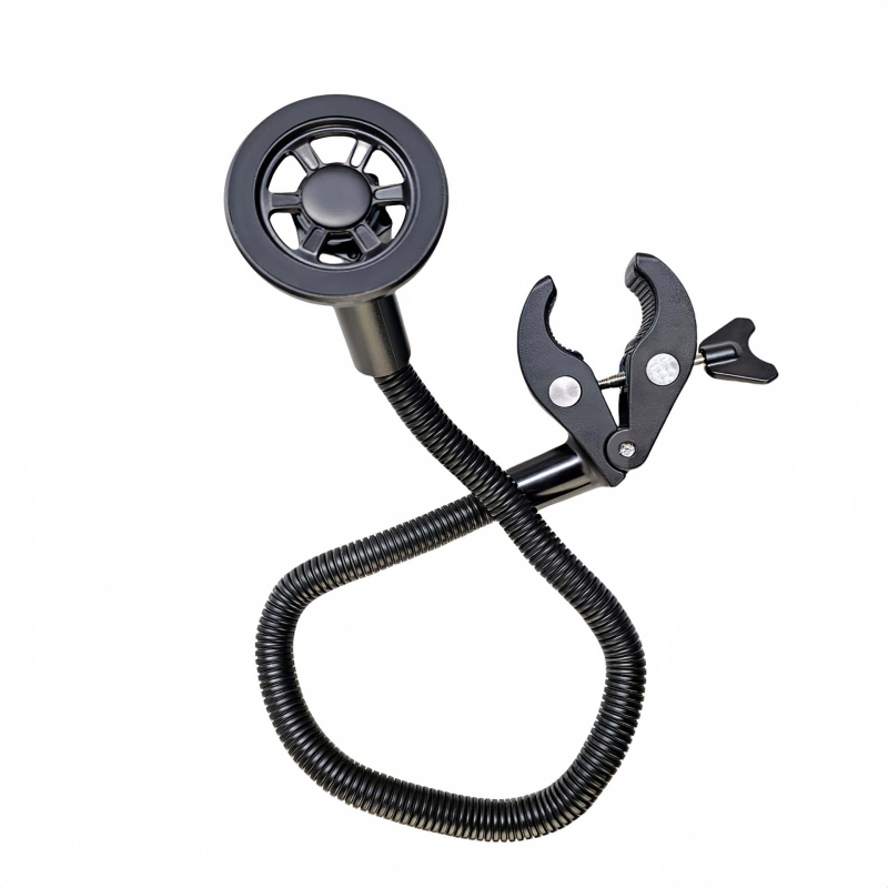 Robbanások Mágneses tapadókorongos mobiltelefon-tartó kültéri élő futópad golfkocsi univerzális konzol meghosszabbított puha karos kormány