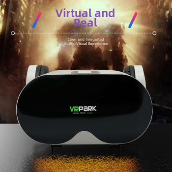 Vrpark, ochelari virtuali VR, all-in-one, montați pe cap, pentru jocuri transfrontaliere, HD, a doua generație