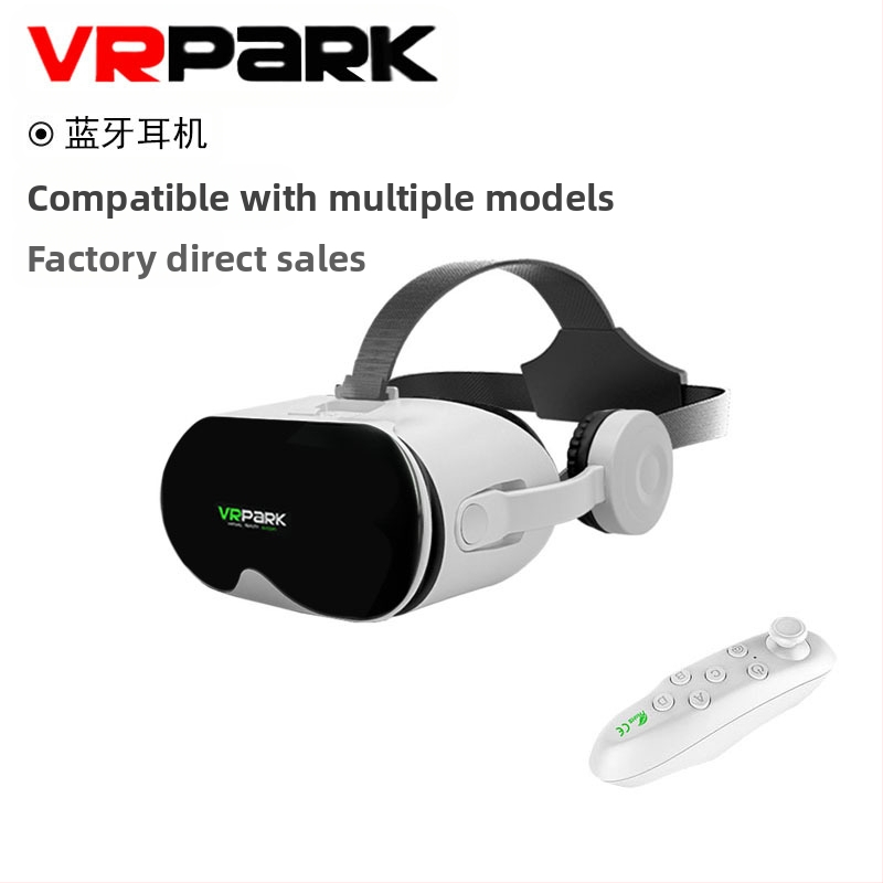 Vrpark, ochelari virtuali VR, all-in-one, montați pe cap, pentru jocuri transfrontaliere, HD, a doua generație