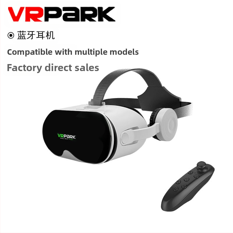 Vrpark, ochelari virtuali VR, all-in-one, montați pe cap, pentru jocuri transfrontaliere, HD, a doua generație