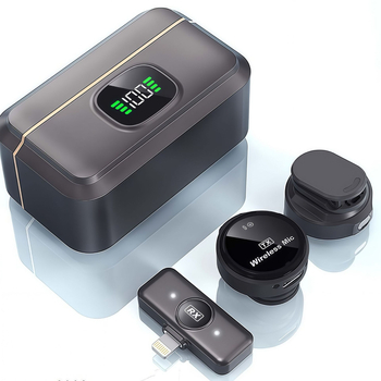 Piiriülesed plahvatused Q8Q9 juhtmevaba kraekinnitusega mikrofon Q8Q9 üks lohistamine kaks Apple`i Androidi magnetpandlaga mobiiltelefoni salvestussõnad