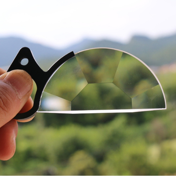 Rokas sadalītā fokusa priekšplāna daudzšķautņains spogulis ar speciāliem efektiem, puskaleidoskopa prizmas filtrs, digitālās spoguļkameras aksesuārs