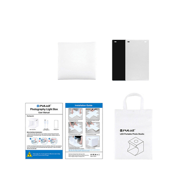 Kellékek Ékszerek Fehér háttér Termék Softbox Kis Mini Stúdió Fotókitöltő lámpa Fotóasztal