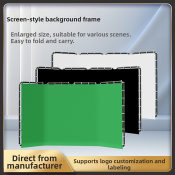 Tiešraides zaļā ekrāna audums, zaļā ekrāna fona audums, liels fotografēšanas fons, pārnēsājams profesionāls aprīkojums filmām un televīzijai