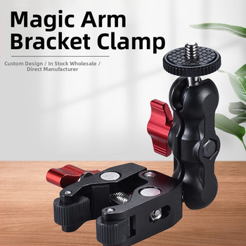 Peegelkaamera maagilise käepideme lisatarvikud, alumiiniumsulamist herneklamber, maagiline käsi, universaalne maagiline käsi