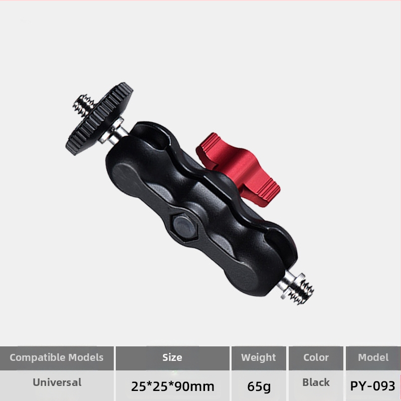 Príslušenstvo k držiaku magického ramena pre DSLR fotoaparáty, hliníková zliatina, klip na hrach, magické rameno, univerzálne magické rameno