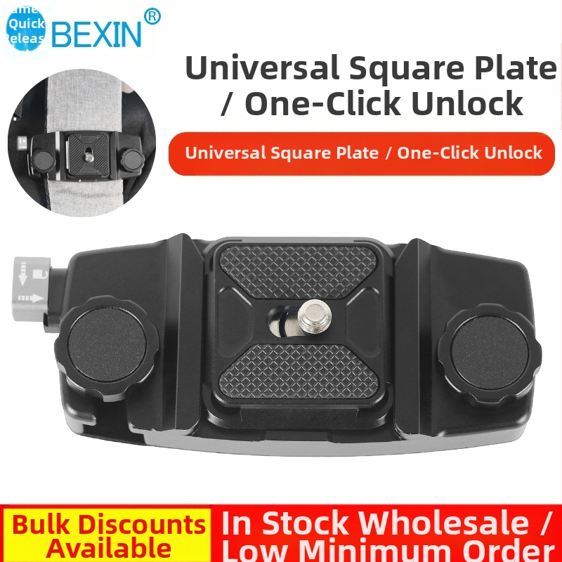 Kiirkinnitusega kaamera kiirkinnitusega haak Peegeldamatu GoPro spordikaamera seljakoti klamber Mägironimise matkaseljakoti kaameraklamber