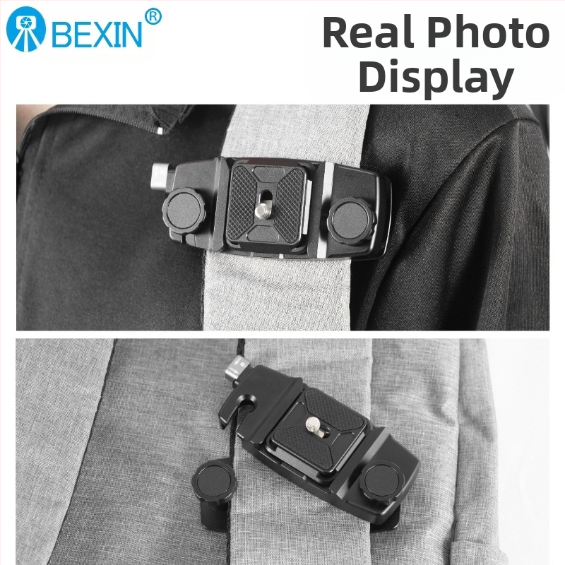 Бързо освобождаваща се камера, бърза кука, безогледална GoPro спортна камера, щипка за раница, планински туризъм, раница, основа за скоба за камера