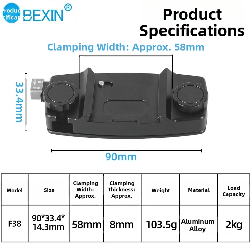 Kiirkinnitusega kaamera kiirkinnitusega haak Peegeldamatu GoPro spordikaamera seljakoti klamber Mägironimise matkaseljakoti kaameraklamber