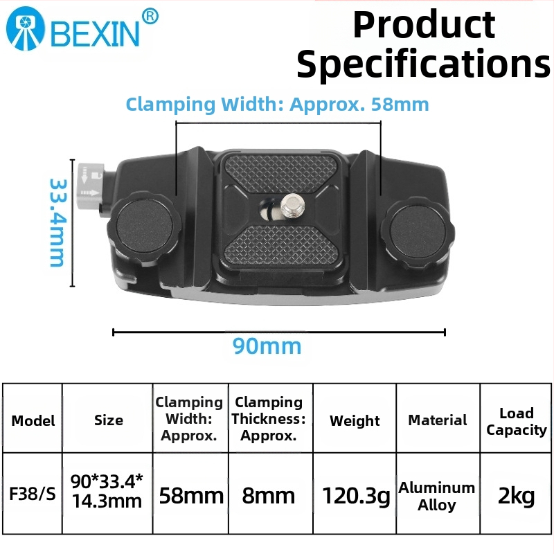 Kiirkinnitusega kaamera kiirkinnitusega haak Peegeldamatu GoPro spordikaamera seljakoti klamber Mägironimise matkaseljakoti kaameraklamber