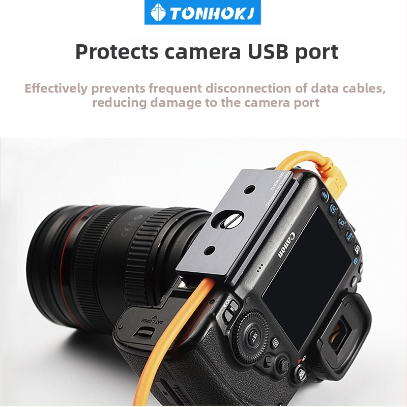 Držiak dátovej linky fotoaparátu, zrkadlovka, online streľba, klip na linku, skrinka na dosku rýchleho balenia, známa aj ako doska rýchleho balenia