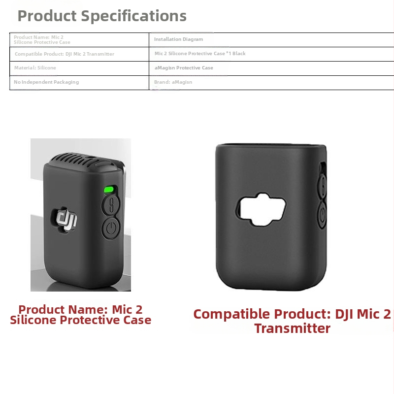 Alkalmas Dji Mic2 adóhoz, Action5Pro/Pocket3 mobiltelefonhoz, élő közvetítéshez, vezeték nélküli mikrofon vevőhöz