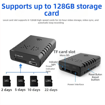 Határokon átnyúló HD vezeték nélküli WIFI kameramegfigyelés otthoni mobiltelefon távoli éjjellátó megfigyelő kamera mozgásérzékelő kamera