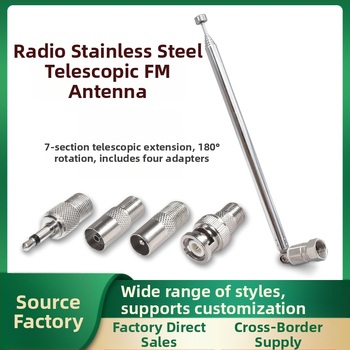 Külkereskedelmi robbanások gyártói közvetlen ellátású rádióantenna univerzális teleszkópos rúdantenna BNC apa FM antenna