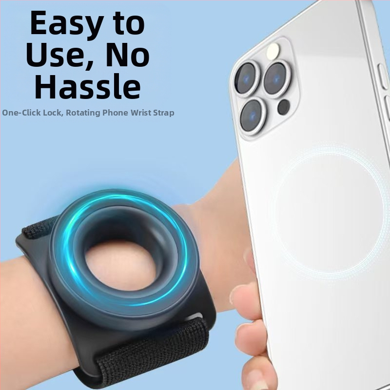 Нова магнитна скоба за китка Rider, универсална скоба за мобилен телефон, китка за бягане и шофиране, скоба за мобилен телефон на открито
